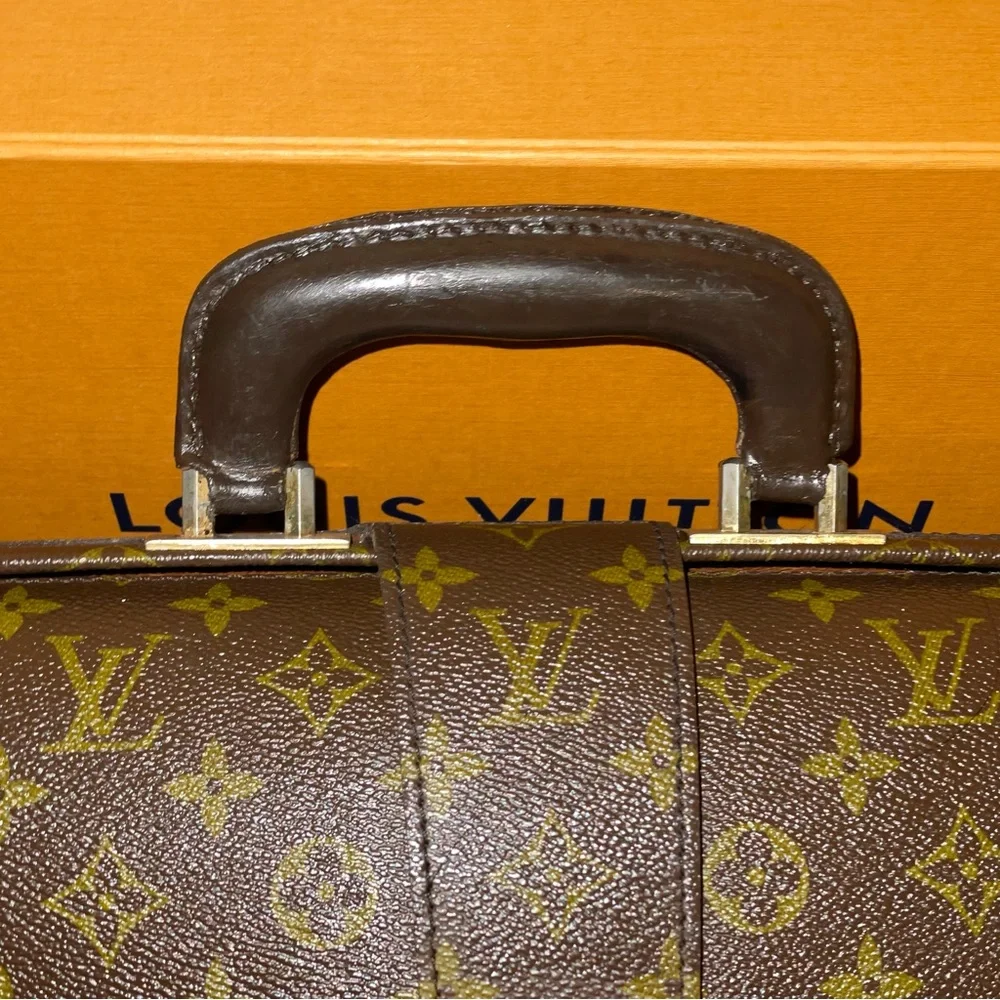 Louis Vuitton Vintage Pilot Serviette Monogram Briefcase